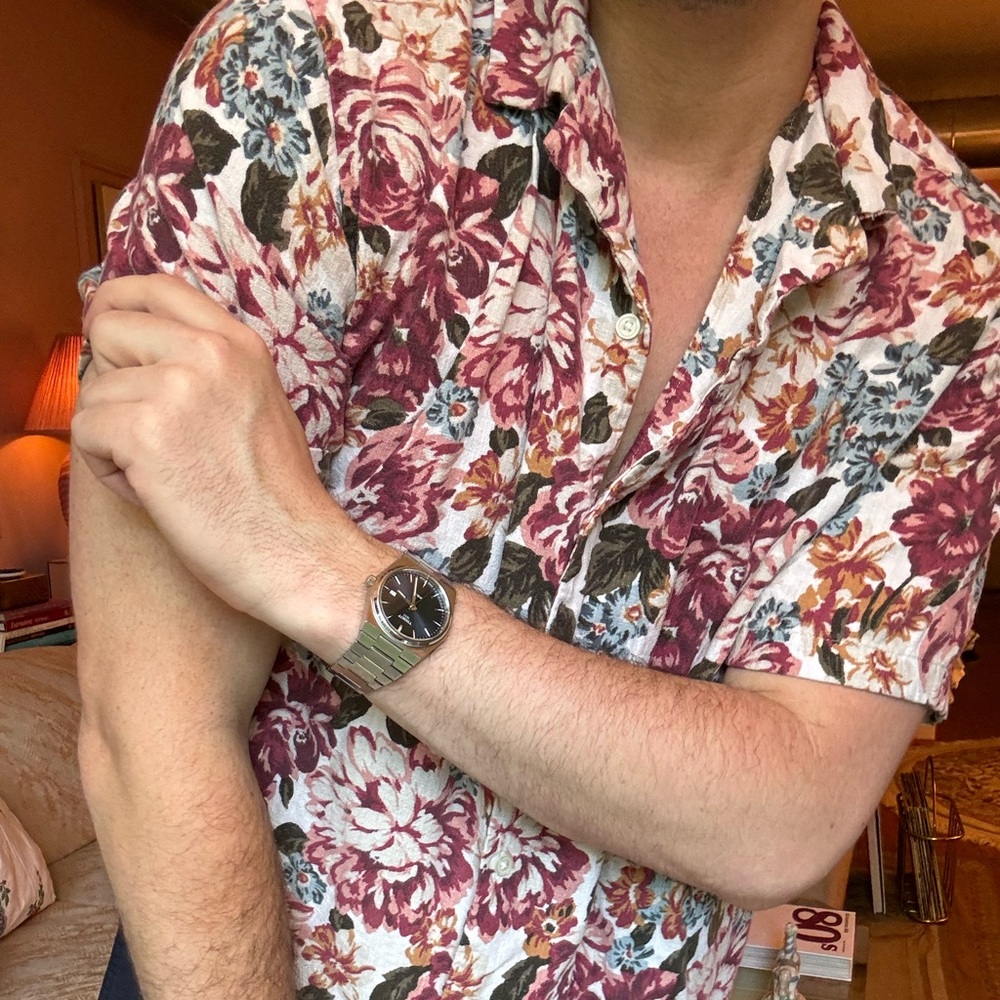 Abercrombie & Fitch 2023 Men’s Floral Shirt